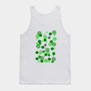 Green Spots Tank Top